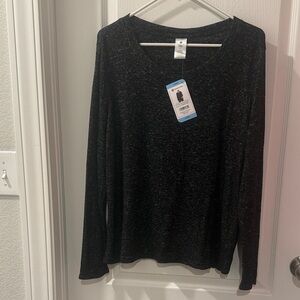 Black Long Sleeve Top